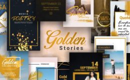 Golden Stories // Animated Stories for Instagram