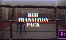 VIDEOHIVE RGB TRANSITIONS PACK - PREMIERE PRO