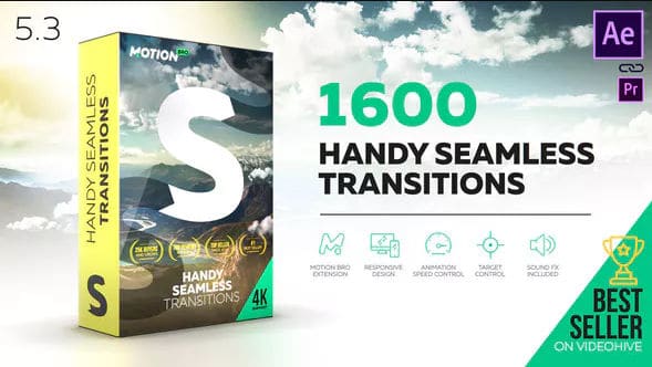 Handy Seamless Transitions | Pack & Script V5.3 – Free Videohive