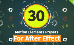 VIDEOHIVE 30 MOTION ELEMENT PRESETS PACK