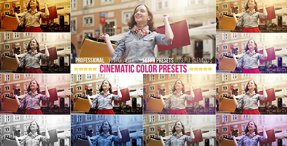 Videohive Cinematic Color Presets