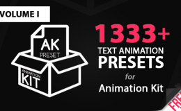 Videohive Text Preset Volume I for Animation Kit