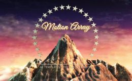Motion Array Mountain Logo Reveal