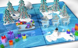 CHRISTMAS POP-UP CARD - VIDEOHIVE