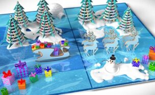 CHRISTMAS POP-UP CARD – VIDEOHIVE