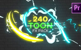 Videohive 240 Toon FX Pack Premiere