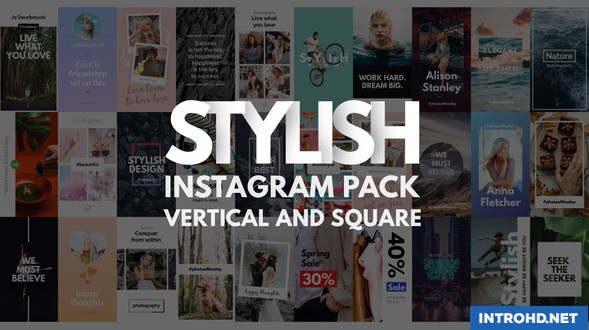 VIDEOHIVE INSTAGRAM STORIES PACK | VERTICAL AND SQUARE