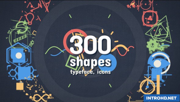 VIDEOHIVE SHAPE ELEMENTS – MOTION GRAPHICS PACK