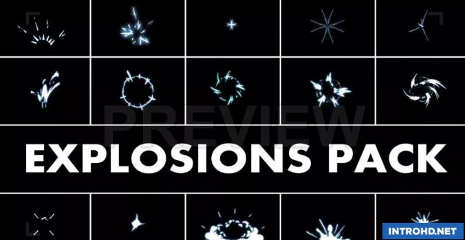 Explosion Elements Pack 2 Stock Motion Graphics