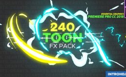 VIDEOHIVE 240 TOON FX PACK