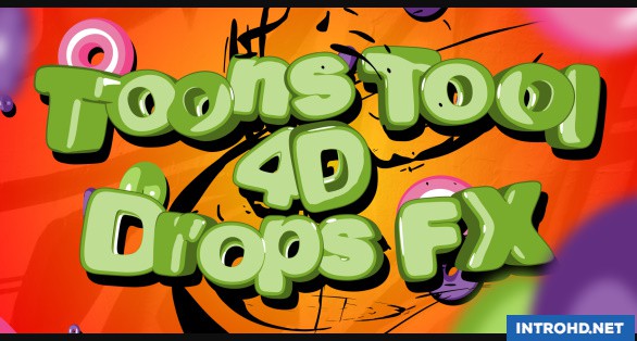 VIDEOHIVE TOONS TOOL 4D (DROPS FX)
