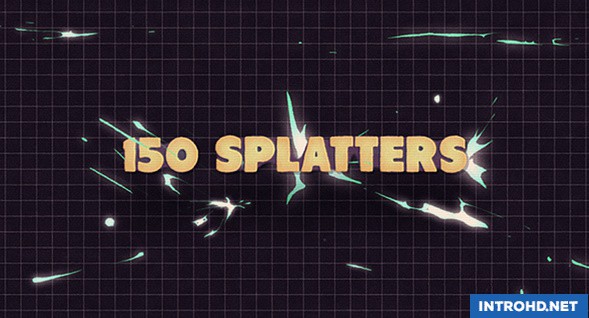 VIDEOHIVE 150 SPLATTER ANIMATIONS + OPENER