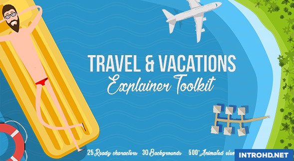 VIDEOHIVE TRAVEL & VACATIONS EXPLAINER TOOLKIT