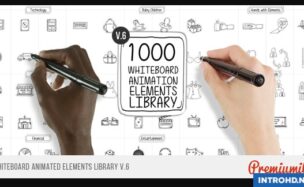 WHITEBOARD ANIMATED ELEMENTS LIBRARY – VIDEOHIVE
