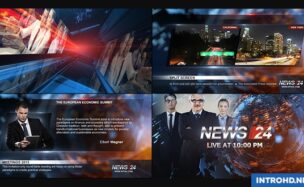 VIDEOHIVE BROADCAST DESIGN – NEWS 24 PACKAGE