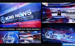 Broadcast Design - Complete News Package 5 Videohive