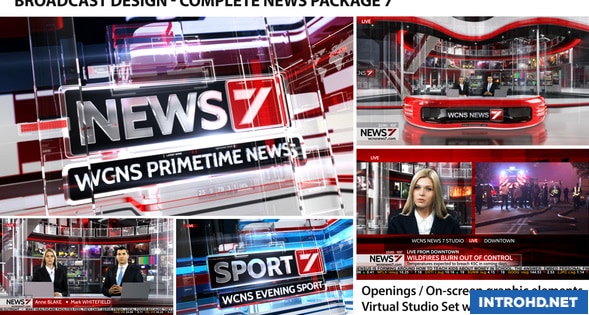 Broadcast Design – Complete News Package 7 Videohive