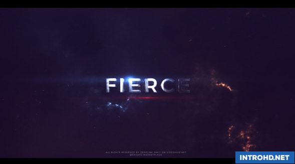 VIDEOHIVE FIERCE – ACTION TRAILER TITLES