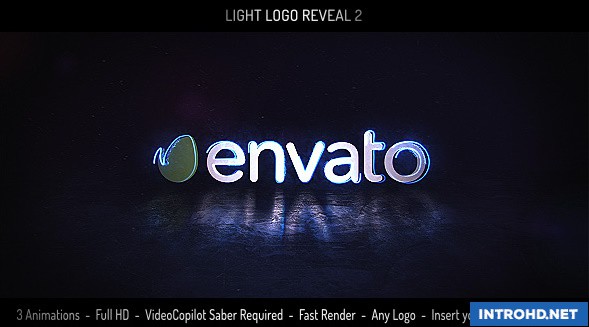 VIDEOHIVE LIGHT LOGO REVEAL 2