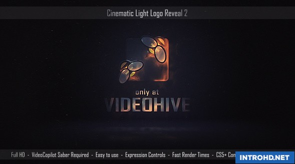 VIDEOHIVE CINEMATIC LIGHT LOGO REVEAL 2