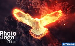 VIDEOHIVE FIRE EXPLOSION LOGO & PHOTO ANIMATION