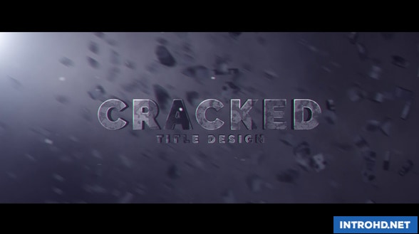 VIDEOHIVE CRACKED TITLE DESIGN