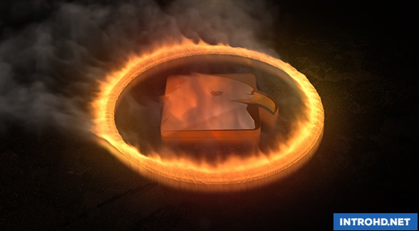 VIDEOHIVE FIRE LOGO REVEAL 18514115