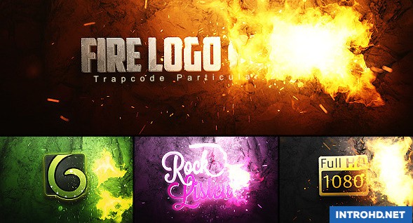 VIDEOHIVE FIRE LOGO REVEAL 11108111