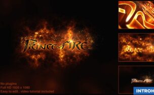 VIDEOHIVE PRINCE OF FIRE LOGO