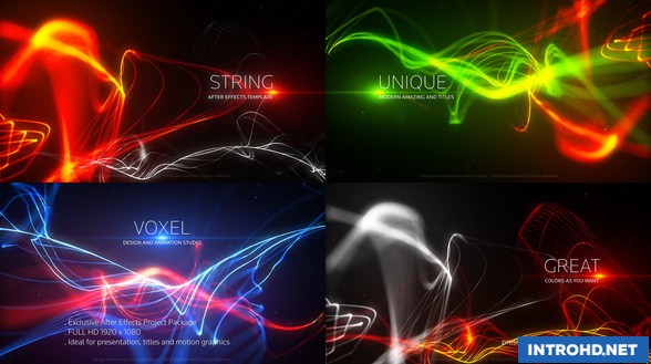 VIDEOHIVE STRING TITLES