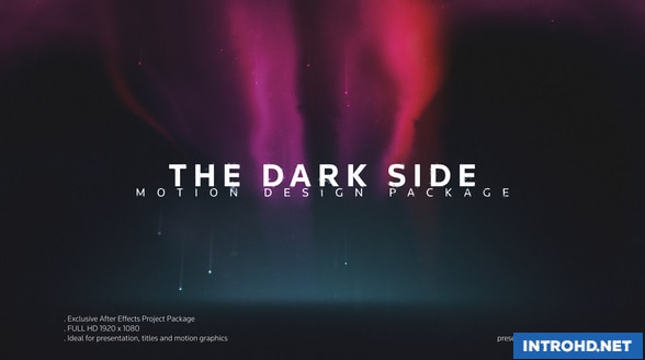 VIDEOHIVE THE DARK SIDE TITLES