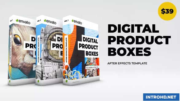 VIDEOHIVE DIGITAL PRODUCT BOXES