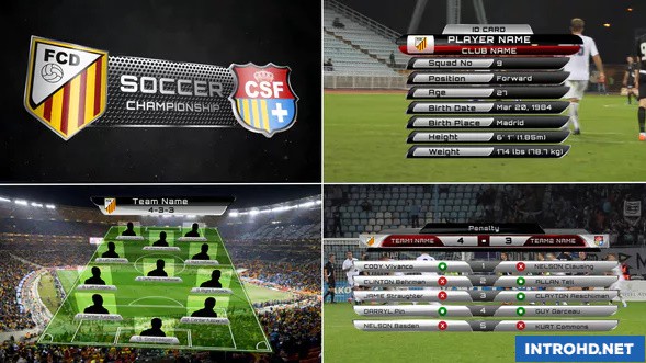 VIDEOHIVE BROADCAST DESIGN – COMPLETE ON-AIR SOCCER PACKAGE