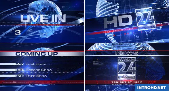 VIDEOHIVE BROADCAST DESIGN – COMPLETE NEWS PACKAGE 1