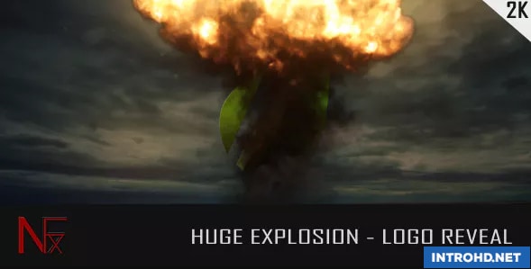VIDEOHIVE HUGE EXPLOSION – LOGO REVEAL