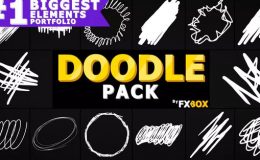 VIDEOHIVE SCRIBBLE ELEMENTS