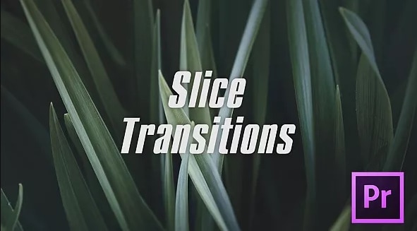 VIDEOHIVE SLICE TRANSITIONS – PREMIERE PRO