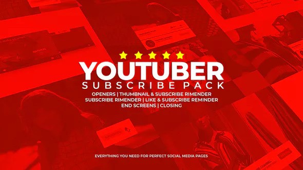 adobe premiere youtube subscribe template