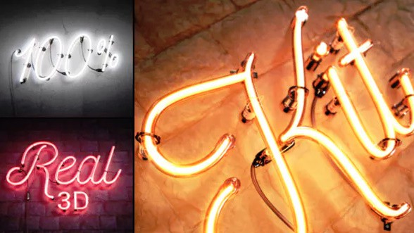 VIDEOHIVE REAL 3D NEON KIT