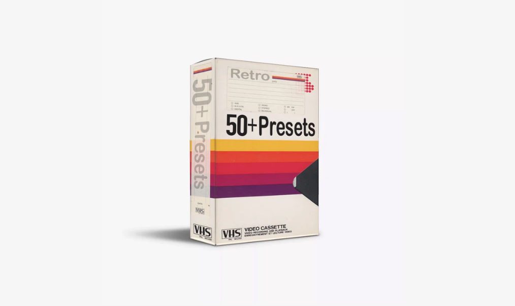 50+ VHS PRESETS PACK - 640STUDIO preview