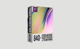 840 TRANSITIONS PACK FOR PREMIERE PRO - 640STUDIO
