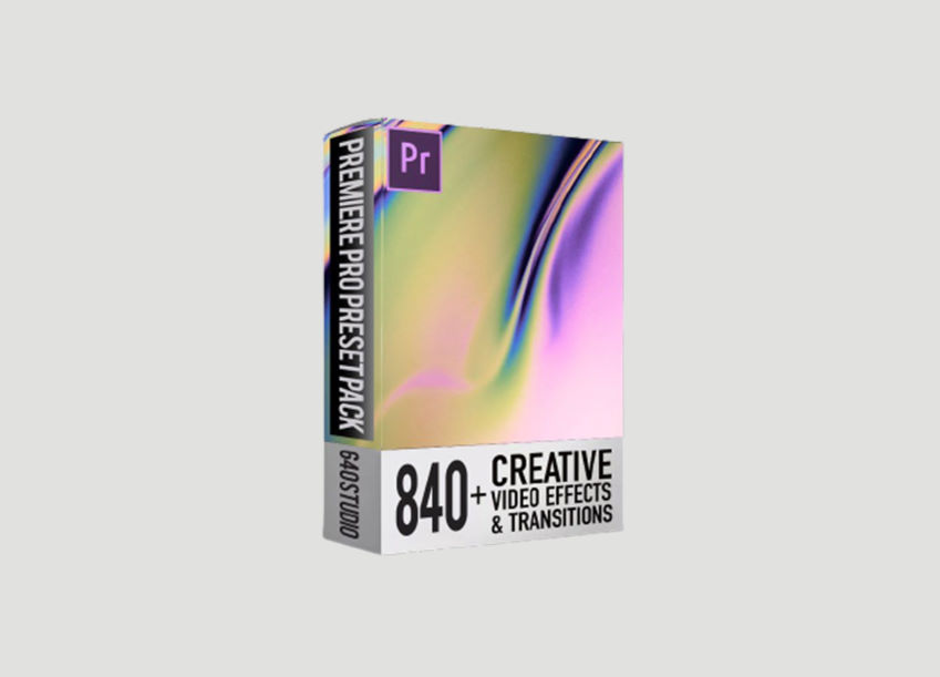 840 TRANSITIONS PACK FOR PREMIERE PRO - 640STUDIO preview