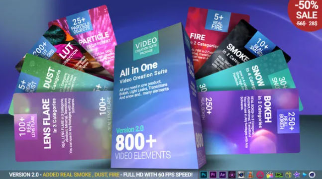 VIDEOHIVE 700 VIDEO CREATION SUITE V2 – TRANSITION