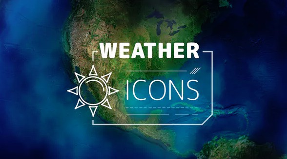 VIDEOHIVE WEATHER FORECAST ICONS