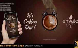 VIDEOHIVE IT’S COFFEE TIME – LOGO