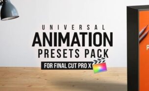 VIDEOHIVE ANIMATION PRESETS PACK – FINAL CUT PRO X
