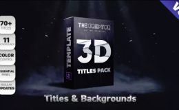 VIDEOHIVE 3D TITLES PACK