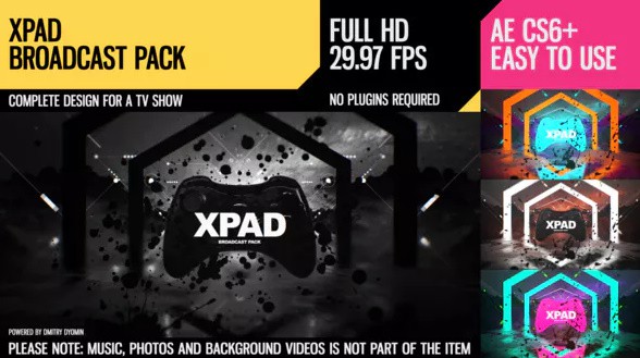 VIDEOHIVE XPAD (BROADCAST PACK)