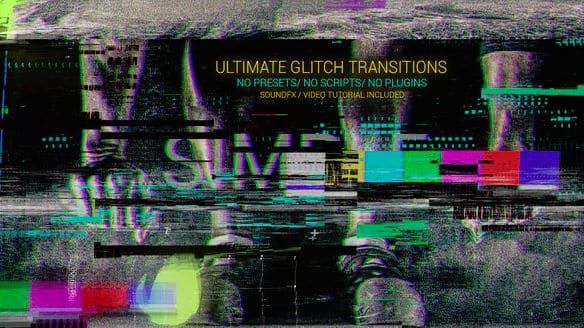 VIDEOHIVE GLITCH TRANSITIONS 21599820