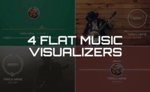 Flat Music Visualizers – (Motion Array)